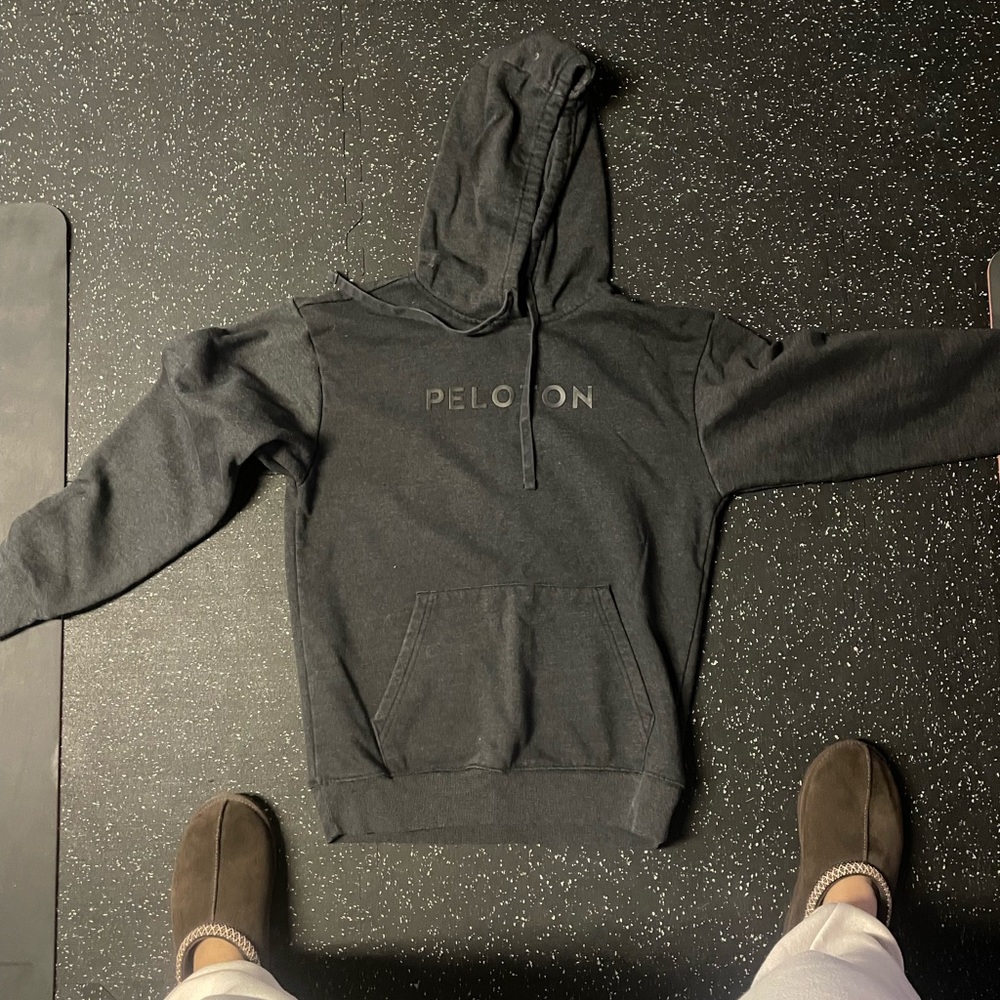 Peloton Charcoal Hoodie for women